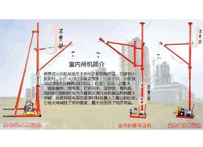 點擊查看詳細信息<br>標(biāo)題：華友機械室內(nèi)外通用小吊機 閱讀次數(shù)：9164